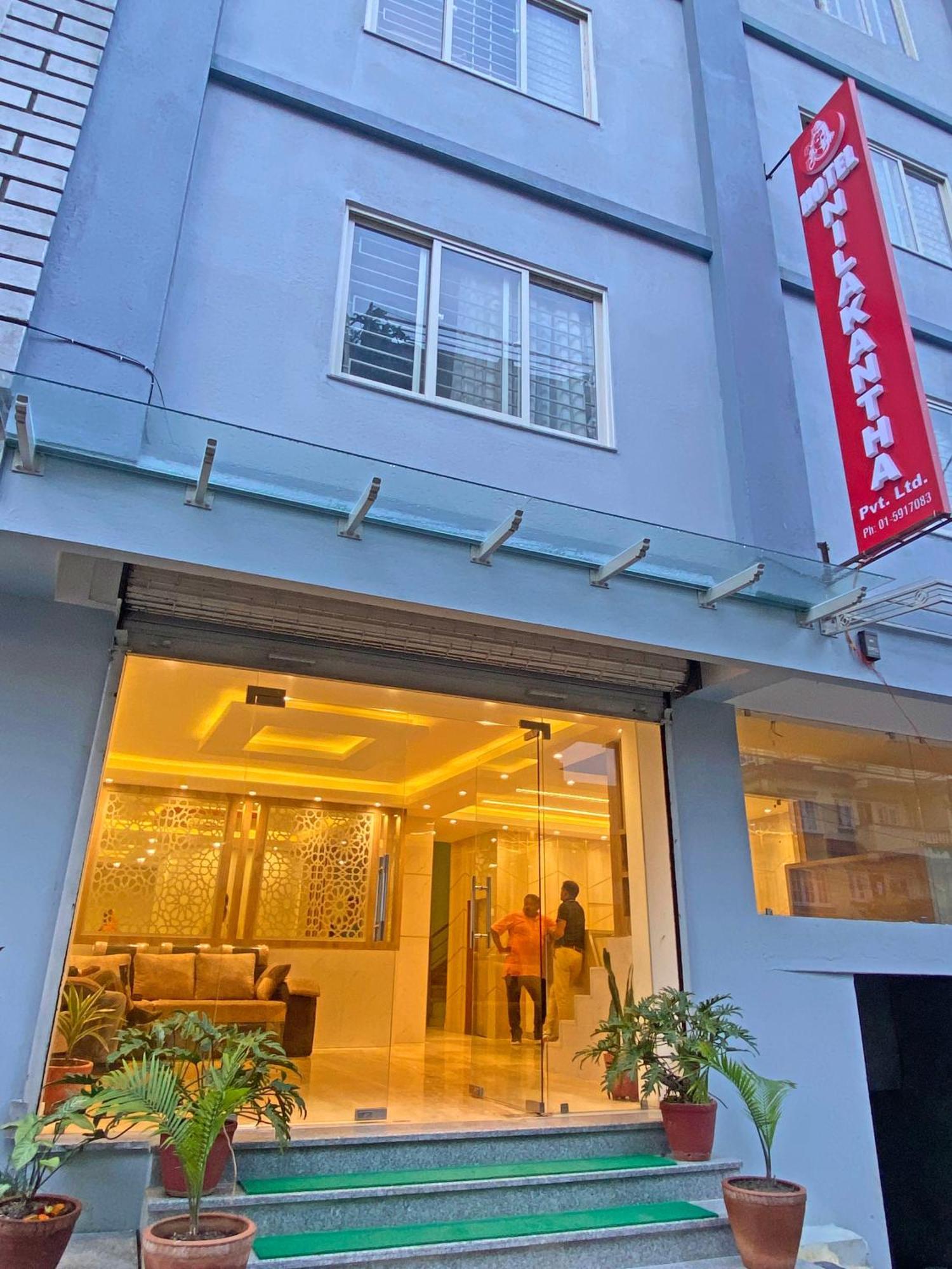 Hotel Nilakantha Pvt. Ltd กาฐมาณฑุ ภายนอก รูปภาพ